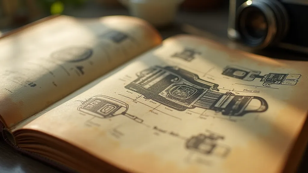 Page from a vintage camera manual